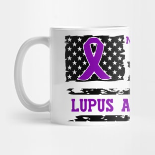 No One Fights Alone Lupus Awareness Mug